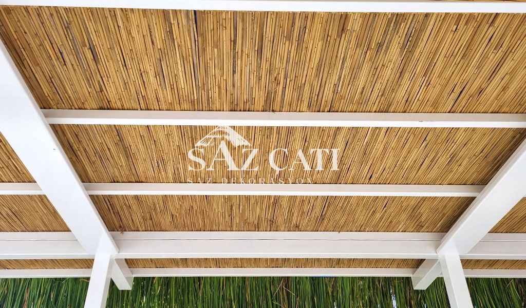 Kamış Hasır İle Hasır Gölgelik Nasıl Yapılır?